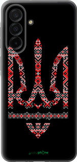Силіконовий чехол Герб - вишиванка на чорному фоні для Samsung Galaxy A26 - 1196u-3881 изображение 