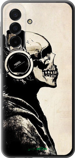 Силиконовый чехол Скелет-меломан v2 для Samsung Galaxy A26 - 1200u-3881 изображение 