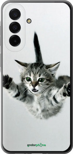 Силиконовый чехол Летящий котёнок для Samsung Galaxy A26 - 2322u-3881 изображение 