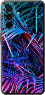 Силиконовый чехол Папоротник под ультрафиолетом для Samsung Galaxy A26 - 4069u-3881 изображение 