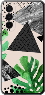 Силиконовый чехол Монстера для Samsung Galaxy A26 - 4304u-3881 изображение 