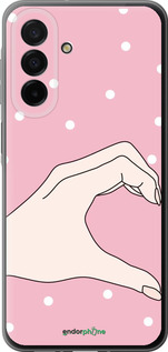 Силиконовый чехол Половинка сердца для Samsung Galaxy A26 - 4340u-3881 изображение 