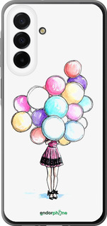 Силиконовый чехол Шарики для Samsung Galaxy A26 - 4387u-3881 изображение 