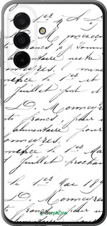 Силиконовый чехол Прописной шрифт для Samsung Galaxy A26 - 4475u-3881 изображение 