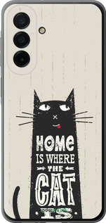 Силиконовый чехол Кот для Samsung Galaxy A26 - 4671u-3881 изображение 