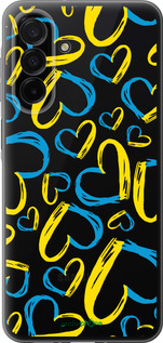 Силиконовый чехол Сердца UA для Samsung Galaxy A26 - 5292u-3881 изображение 