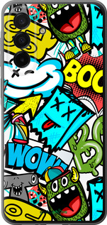 Силиконовый чехол Стикеры v4 для Samsung Galaxy A26 - 5508u-3881 изображение 