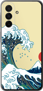 Силиконовый чехол Японские волны для Samsung Galaxy A26 - 5533u-3881 изображение 