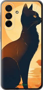 Силиконовый чехол Черная кошка v2 для Samsung Galaxy A26 - 5830u-3881 изображение 