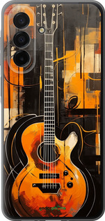 Силіконовий чехол Чохол для телефону Помаранчева гітара для Samsung Galaxy A26 - 5934u-3881 изображение 