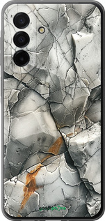 Силиконовый чехол Серый мрамор для Samsung Galaxy A26 - 6041u-3881 изображение 