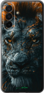 Силиконовый чехол Пламенный лев для Samsung Galaxy A26 - 6153u-3881 изображение 