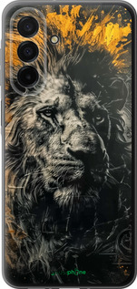 Силиконовый чехол Лев в золотых красках для Samsung Galaxy A26 - 6155u-3881 изображение 