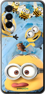 Силиконовый чехол Миньоны для Samsung Galaxy A26 - 6386u-3881 изображение 