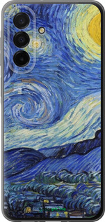 Силіконовий чехол «Зоряна ніч» Вінсента Ван Гога для Samsung Galaxy A26 - 6433u-3881 изображение 