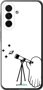 Силиконовый чехол Привидение астроном для Samsung Galaxy A26 - 6444u-3881 изображение 