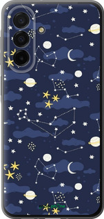 Силіконовий чехол Астрономічний візерунок для Samsung Galaxy A26 - 6446u-3881 изображение 