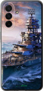 Силіконовий чехол Військовий корабель, world of tanks, wargaming для Samsung Galaxy A26 - 6461u-3881 изображение 