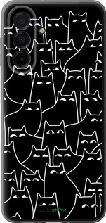 Силиконовый чехол С изображением кошек для Samsung Galaxy A26 - 6470u-3881 изображение 