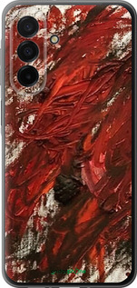 Силіконовий чехол Абстрактна композиція в червоних тонах для Samsung Galaxy A26 - 6541u-3881 изображение 