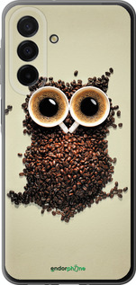 Силиконовый чехол Сова из кофе для Samsung Galaxy A26 - 777u-3881 изображение 