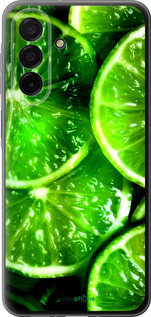 Силиконовый чехол Зелёные дольки лимона для Samsung Galaxy A26 - 852u-3881 изображение 
