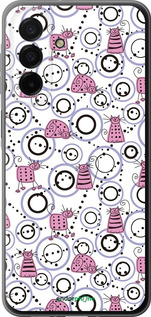 Силиконовый чехол Смешные коты для Samsung Galaxy A26 - 907u-3881 изображение 