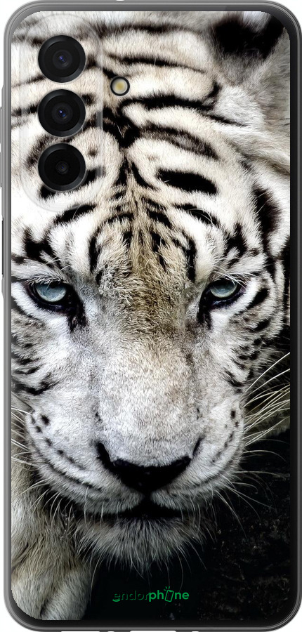 Силиконовый чехол Грустный белый тигр для Samsung Galaxy A26 - 106u-3881 изображение 