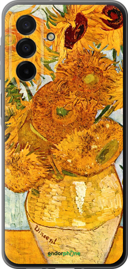 Силіконовий чехол Вінсент Ван Гог. Соняшники для Samsung Galaxy A26 - 162u-3881 изображение 