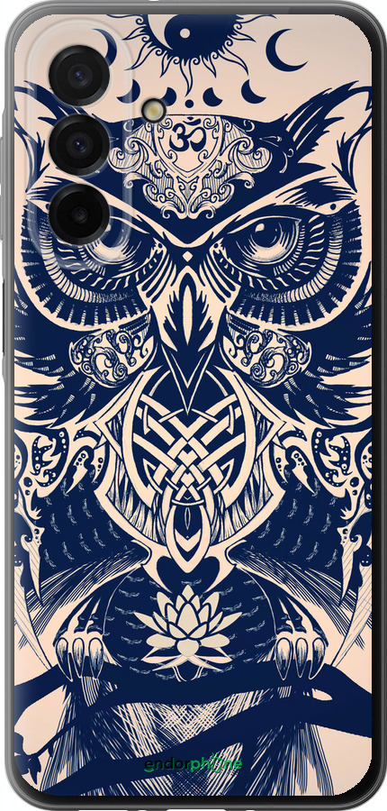 Силіконовий чехол Сова у візерунок для Samsung Galaxy A26 - 4000u-3881 изображение 