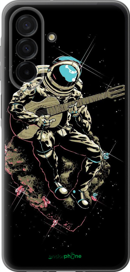Силіконовий чехол Космонавт с гітарою для Samsung Galaxy A26 - 4138u-3881 изображение 