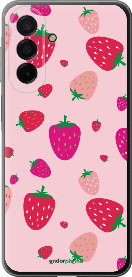 Силиконовый чехол Клубнички для Samsung Galaxy A26 - 4332u-3881 изображение 