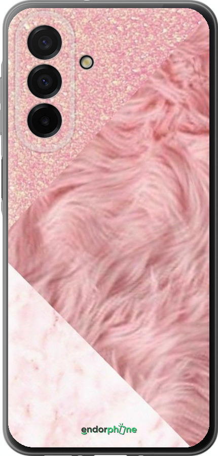 Силиконовый чехол Розовые текстуры для Samsung Galaxy A26 - 4343u-3881 изображение 