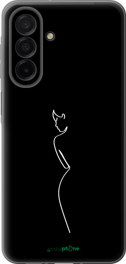 Силиконовый чехол Силуэт1 для Samsung Galaxy A26 - 4590u-3881 изображение 