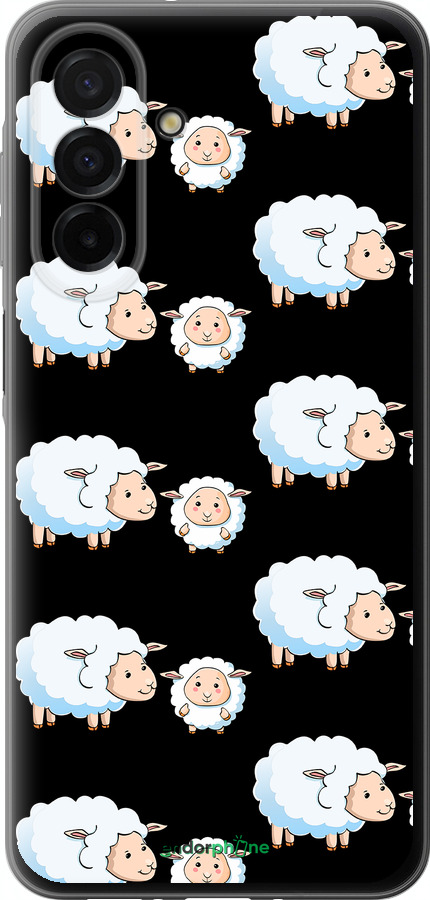 Силиконовый чехол Овечки1 для Samsung Galaxy A26 - 4637u-3881 изображение 