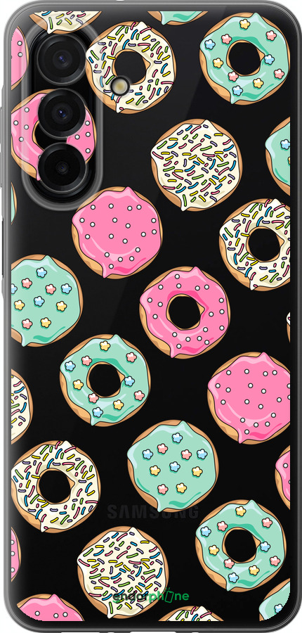 Силиконовый чехол Пончики 1 для Samsung Galaxy A26 - 4657u-3881 изображение 