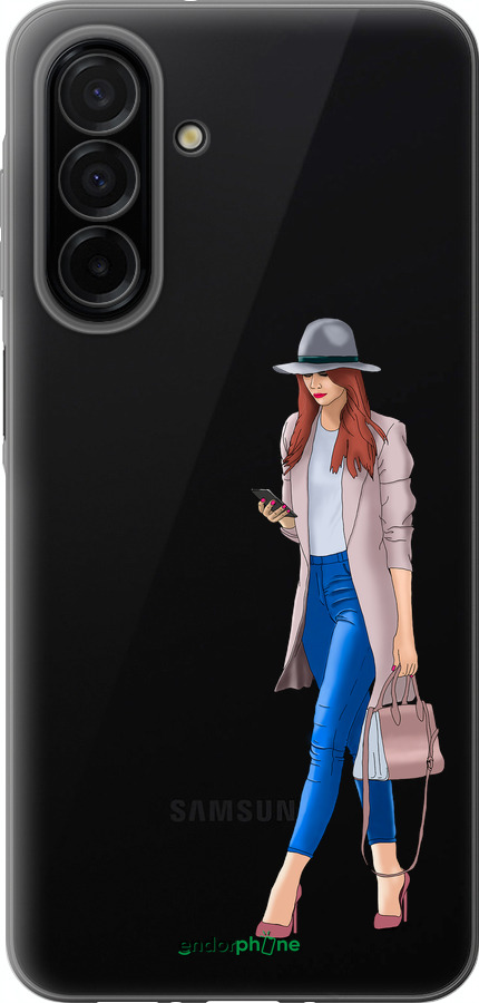 Силіконовий чехол Дівчинка 1 для Samsung Galaxy A26 - 4751u-3881 изображение 
