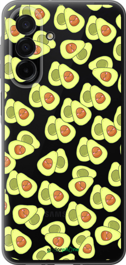 Силіконовий чехол Веселі авокадо для Samsung Galaxy A26 - 4799u-3881 изображение 