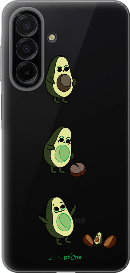 Силиконовый чехол Авокадо 1 для Samsung Galaxy A26 - 4857u-3881 изображение 