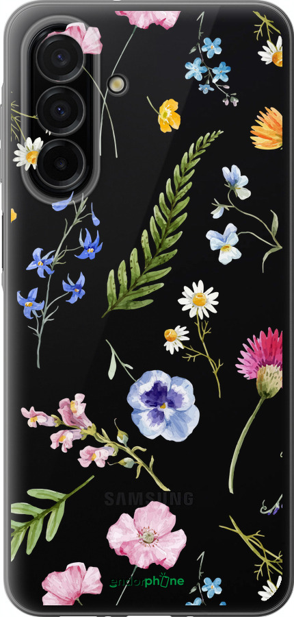 Силіконовий чехол Квітковий фон v2 для Samsung Galaxy A26 - 5472u-3881 изображение 