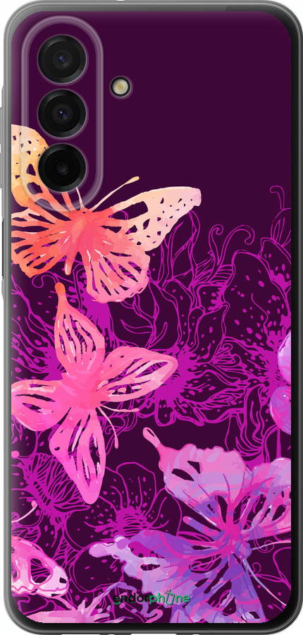 Силіконовий чехол Метелики v2 для Samsung Galaxy A26 - 5475u-3881 изображение 