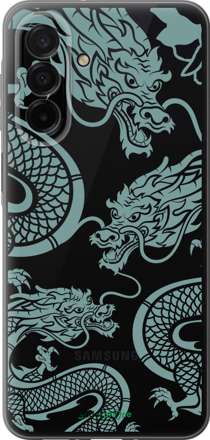 Силиконовый чехол Дракон для Samsung Galaxy A26 - 5476u-3881 изображение 