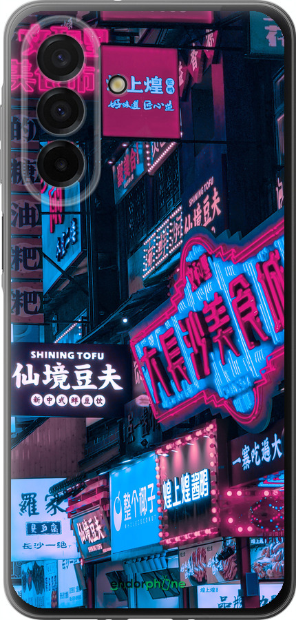 Силиконовый чехол Hong Kong City для Samsung Galaxy A26 - 5536u-3881 изображение 