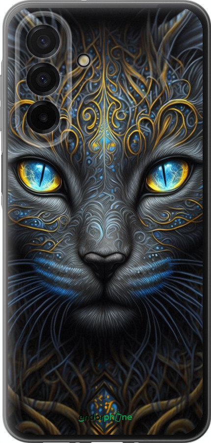 Силиконовый чехол Кошка для Samsung Galaxy A26 - 5548u-3881 изображение 