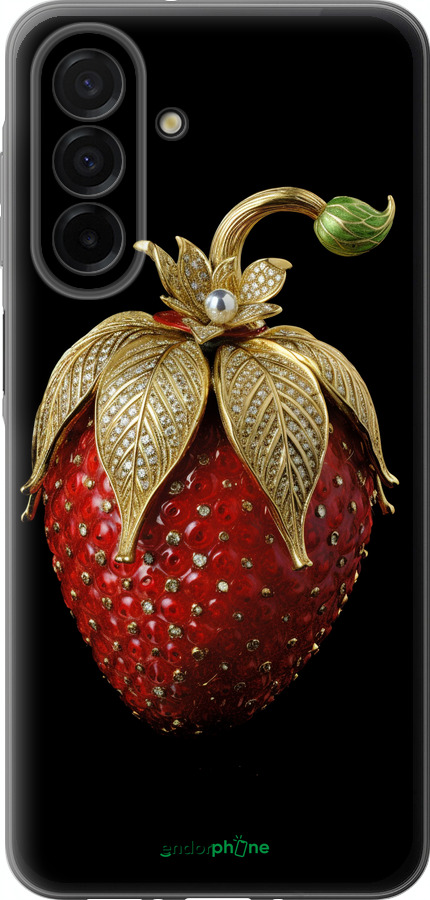 Силиконовый чехол Клубника v3 для Samsung Galaxy A26 - 5638u-3881 изображение 