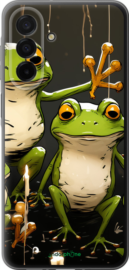 Силиконовый чехол Жабки 2 для Samsung Galaxy A26 - 5657u-3881 изображение 