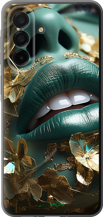 Силиконовый чехол Губы 2 для Samsung Galaxy A26 - 5667u-3881 изображение 