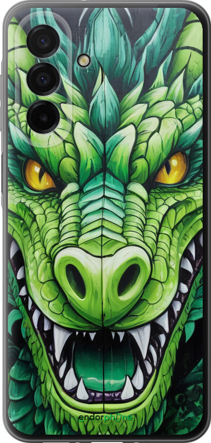 Силіконовий чехол Зелений дракон для Samsung Galaxy A26 - 5816u-3881 изображение 