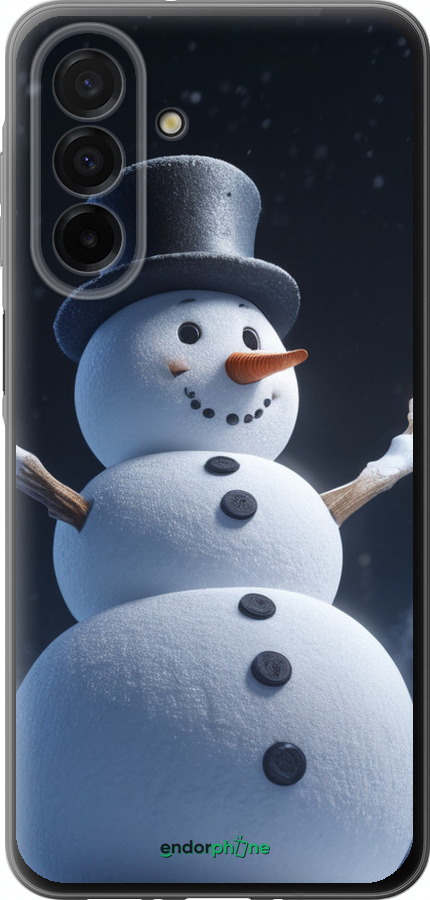 Силіконовий чехол Сніговик для Samsung Galaxy A26 - 5826u-3881 изображение 