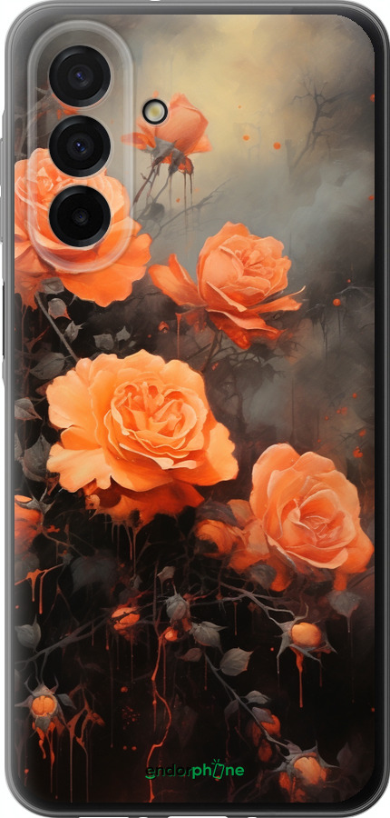Силиконовый чехол Оранжевые розы для Samsung Galaxy A26 - 5944u-3881 изображение 